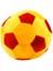 Sarı Kırmızı Futbol Topu Peluş Oyuncak 1