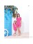 Kız Çocuk Pijama Takım 5673 Pembe-Pembe Beyaz Puantiyeli 1