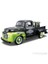 Maisto Ford F-1 Pickup 1948 1:24 Model Araba Siyah Yeşil 1