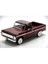 1:24 1969 Bordo Ford F-100 Pickup Model Araba 1