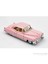 Pembe 1953 Cadillac Series 62  1/43 Çek Bırak Die-Cast Model Araç 1