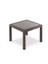 Classi 90X150cm Rattan Efektli Camlı Masa Takımı 1