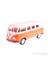 1962 Volkswagen Classical Bus 1/32 Çek Bırak Die-Cast Model Araç 1