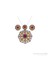 Zirkon Taşlı Rose Gümüş Set 1