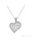 Bayan Lili Zirkon Taşlı Gümüş Kalbimin Yıldızı Kolye 1