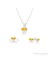 Gümüş Sarı Kelebek Çocuk Set 1