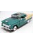 Kişiye Özel Lisanslı 1 1:24 1955 Chevy Bel Air Model Araba Yeşil 1