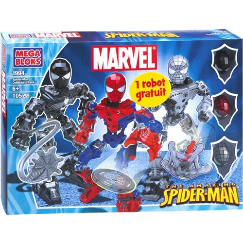 Mega Bloks Spiderman 3'lü Süper Tech Robot Set Fiyatı