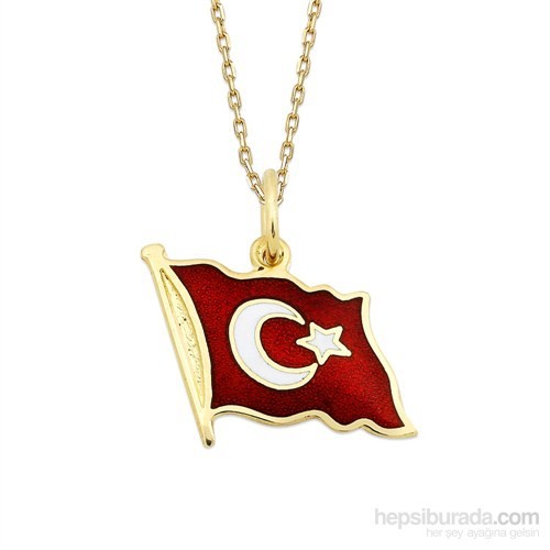 Altınsepeti Türk Bayraklı Altın Kolye As774kl Fiyatı