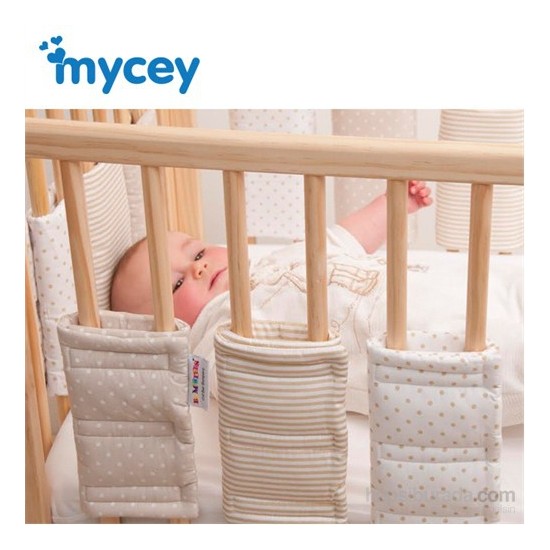 MyCey Bumpsters Yatak Kenar Koruyucu 12�li Paket Krem Fiyatı