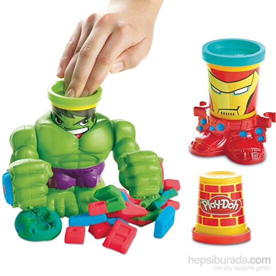 Play-Doh Yenilmez Hulk Oyun Seti