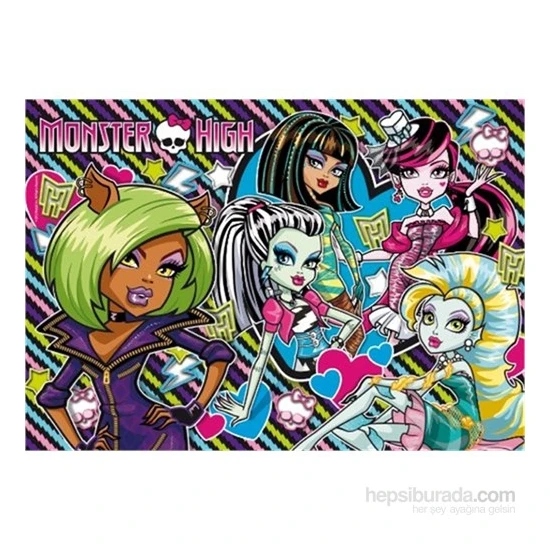 Clementoni Monster High Perfectly - 104 Parça Puzzle