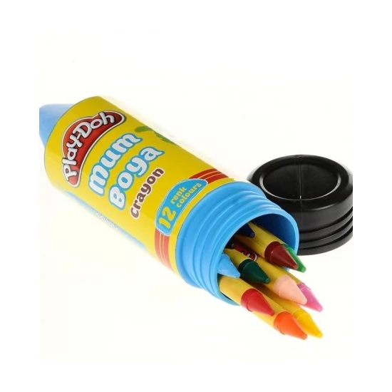 Play-Doh 12 Renk Crayon Tup 11 Mm