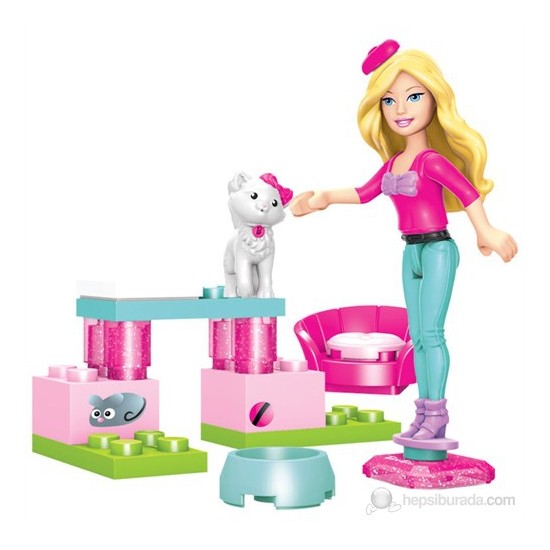 Mega Bloks Barbie Kedi Yavrusu Bakıcısı Oyun Seti Fiyatı