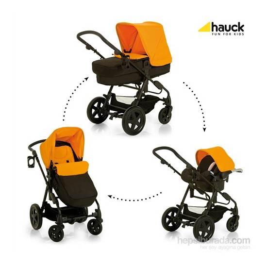 Hauck Pasific Shop N Drive Travel Sistem Bebek Arabası Fiyatı