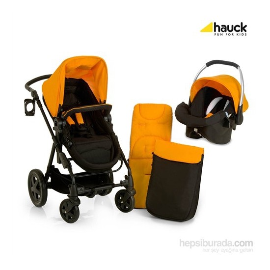 Hauck Pasific Shop N Drive Travel Sistem Bebek Arabası