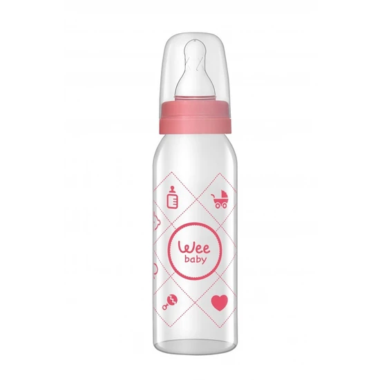 Wee Baby Cam Biberon 250ml - Pembe