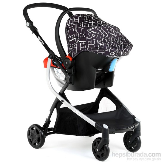 Wollex Orlando 3�ü 1 Arada Seyahat Sistem Bebek Arabası