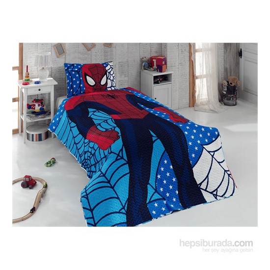 Spiderman 1 Tek Kişilik Yatak Örtüsü Fiyatı Taksit Seçenekleri