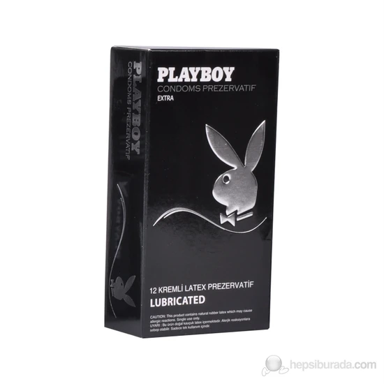 Playboy Extra Kayganlaştırıcılı 12'li Prezervatif