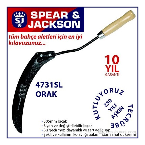 Spear And Jackson 4731Sl Orak Kısa