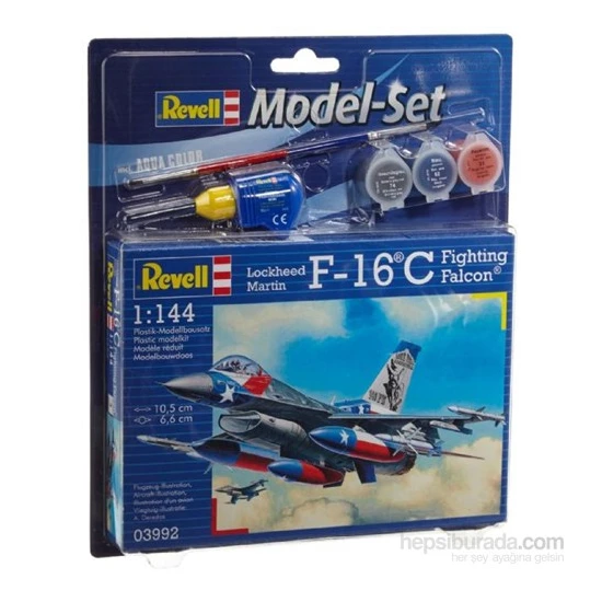Revell Model Set F-16C Usaf-63992 (Plastik Maket)