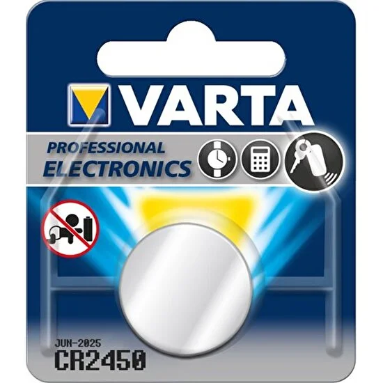 Varta Professional Cr2450 Lithium 3V Bls 1 6450101401