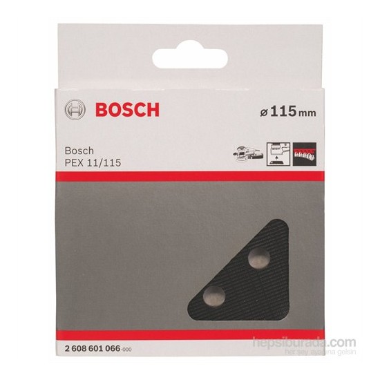 Bosch - Zımpara Tabanı - Yumuşak, 115 Mm