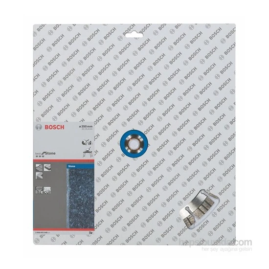 Bosch  - Best Serisi Taş İçin Elmas Kesme Diski - 350 X 20,00+25,40 X 3,2 X 15 Mm