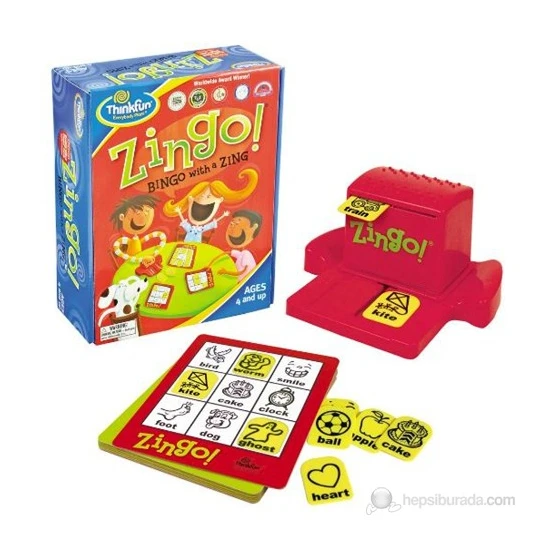 Zingo Bingo with a Zing İngilizce Akıl Oyunu