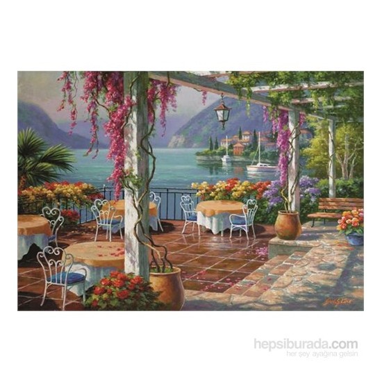 Anatolian Mor Salkımlı Teras 500 Parça Puzzle Fiyatı