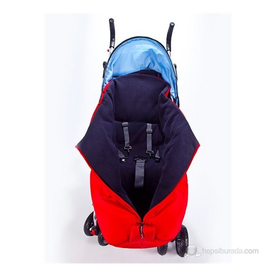 Bebeform Termal Bebek Arabası &amp; Anakucağı Tulumu / Kırmızı
