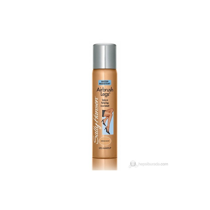 Sally Hansen Airbrush Legs - Medium Glow - Sprey Bacak Makyajı - Doğal Ten Rengi