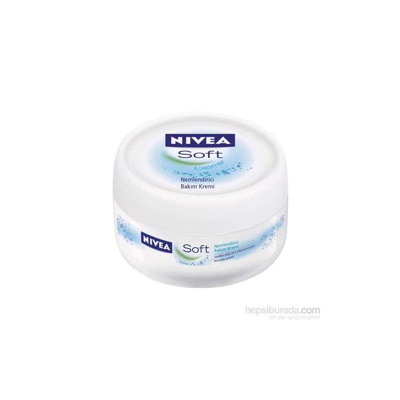Nivea Soft Nemlendirici Krem 300 ml Jojoba Yağı ve E Vitamini İçeren Normal Ciltler İçin