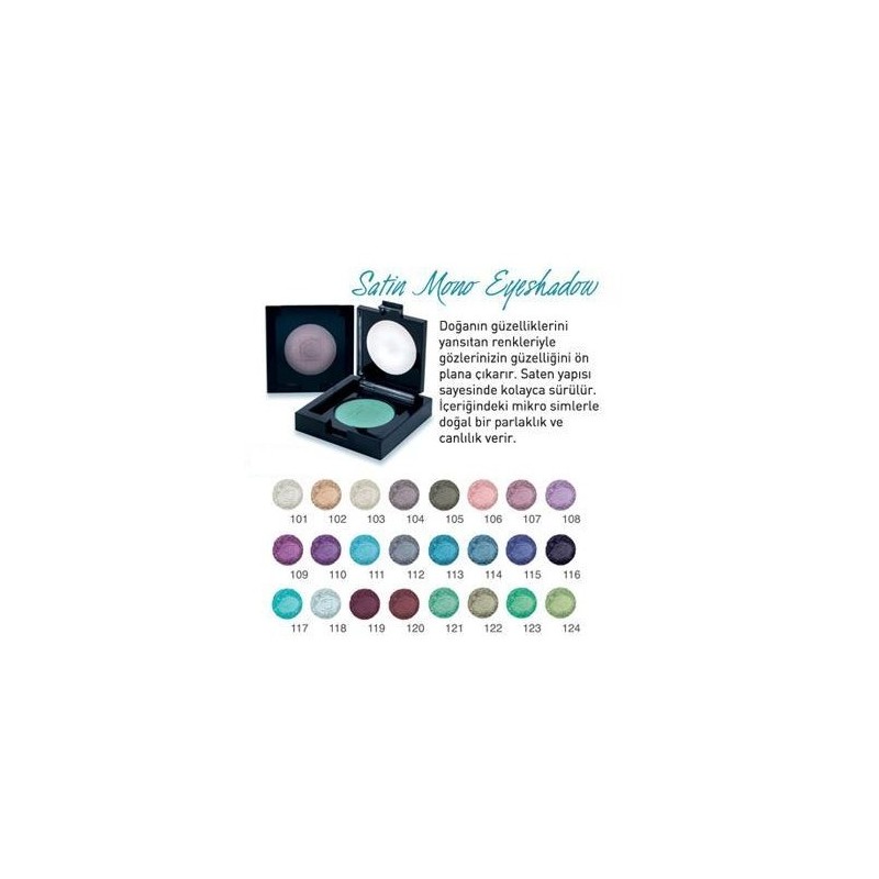 Cecile Satin Mono Eyeshadow - Tekli Far