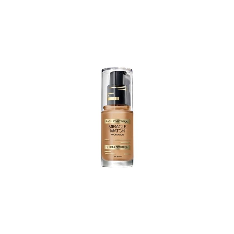 Max Factor Miracle Match Blur &Nour Bronze 80