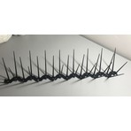 Aca 10 M Siyah Kuşkondurmaz Diken Plastik Kırılmaz  Kondurmaz