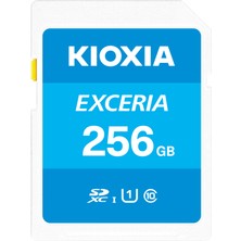 KIOXIA 256GB EXCERIA SDXC UHS-1 Class10 100MB/sn SD Hafıza Kartı (LNEX1L256GG4)