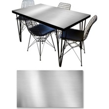 Sticker Art Masa Kaplama Folyosu Mobilya Masa Kaplama Folyoları Metal Plaka Desen