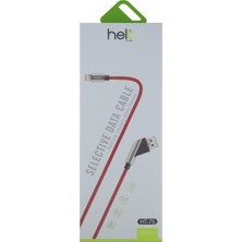Helt Ht-75 Ip Örgü Lightning (8 Pin) 100 cm Lightning Data Kablo