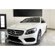 OMSA Mercedes C Class W205 Yarasa Batman Ayna Kapağı Piano Black 2014 ve Sonrası