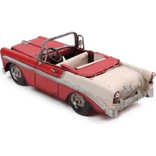 Mbois Nostaljik Vintage Eskitme Tarz Dekoratif Metal Classic Chevrolet
