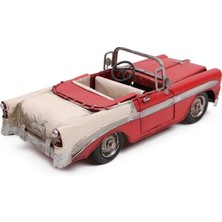 Mbois Nostaljik Vintage Eskitme Tarz Dekoratif Metal Classic Chevrolet