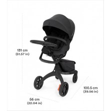 Stokke Xplory x Bebek Arabası Rich Black