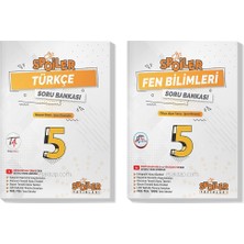 Spoiler 5. Sınıf Türkçe Fen Bilimleri Soru Bankası Seti 2022 (2 Kitap)