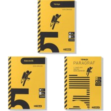 Hız Yayınları 5. Sınıf Türkçe Matematik Paragraf Soru Bankası Seti 2022 3 Kitap