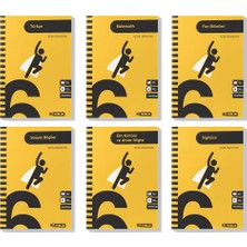 Hız Yayınları 6. Sınıf Tüm Dersler Soru Bankası Seti 2022 6 Kitap