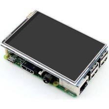 Waveshare 3.5 Inch Raspberry Pi Dokunmatik LCD Ekran (Birincil Ekran)