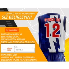 Acr Giyim - Splash Modeli - Kişiye Özel Basketbol Forması Takımı