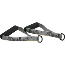 Thera-Band Theraband® Exercise Handles With ''d''ring Connector,set Of 2